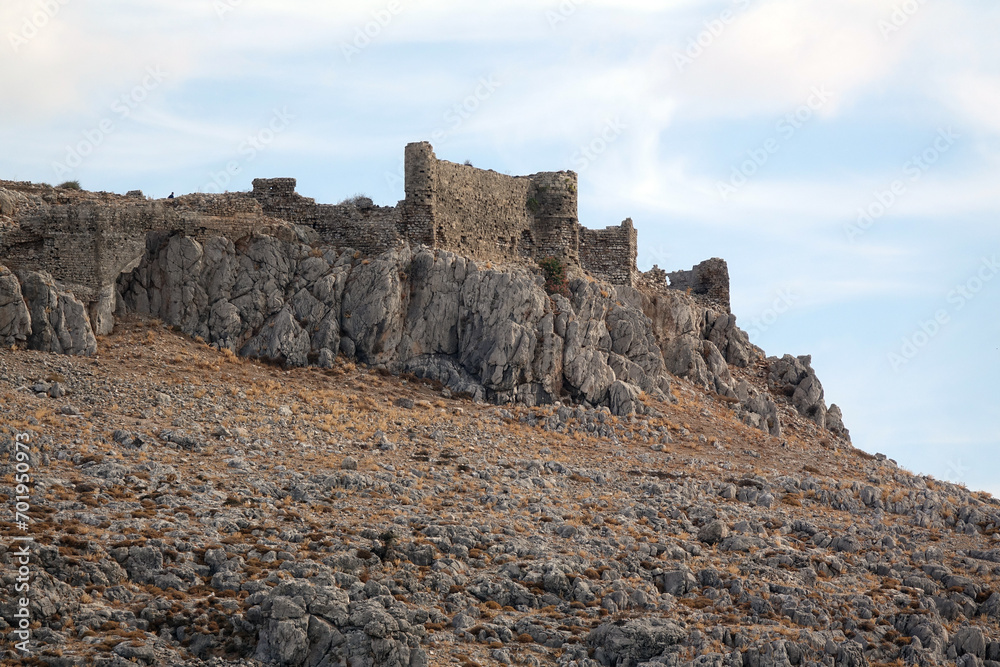 Festung Feraklos bei Charaki auf Rhodos