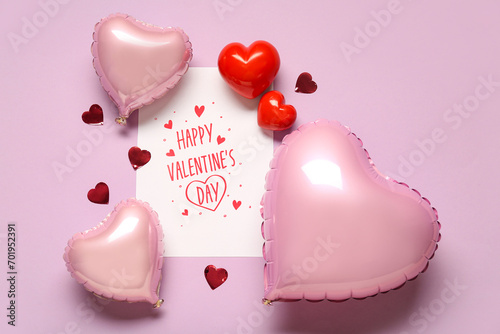 Card with text HAPPY VALENT...