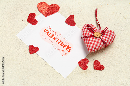 Card with text HAPPY VALENT...