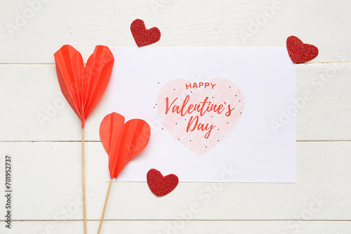 Card with text HAPPY VALENT...