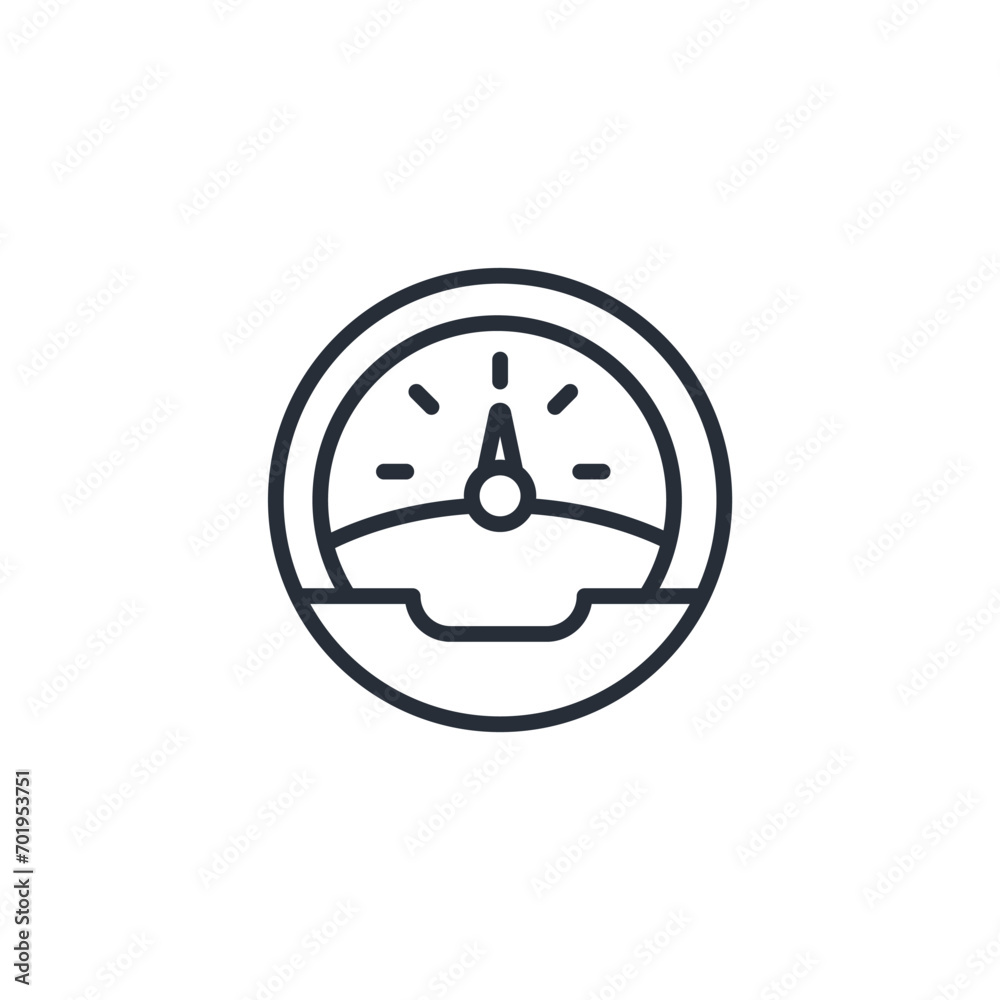 gauge icon. vector.Editable stroke.linear style sign for use web design,logo.Symbol illustration. gauge icon. vector.Editable stroke.linear style sign for use web design,logo.Symbol illustration.