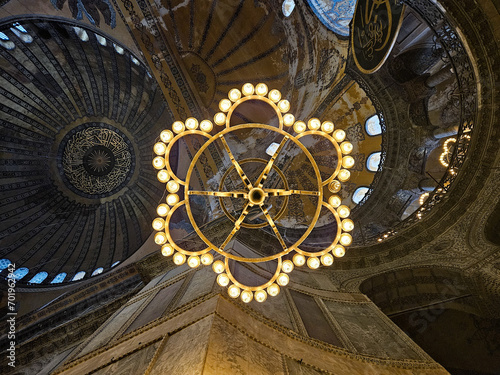 ceiling of the mosque