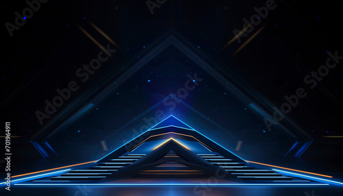 Abstract modern futuristic ...