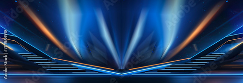 Abstract modern futuristic ...