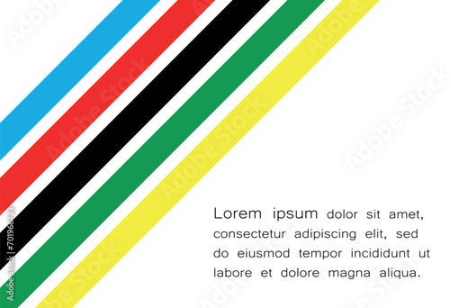 Background with multi-colored dioganal stripes , abstract colorful background Colored lines on a white background. Bright design.