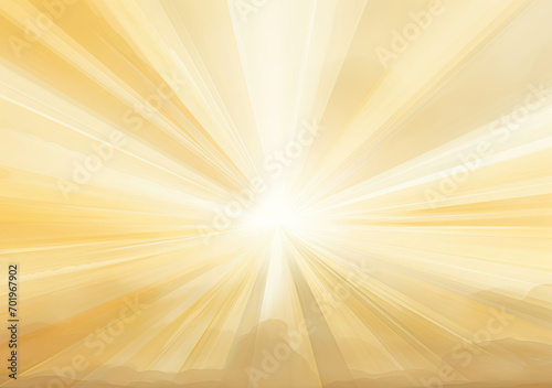 A Vibrant Yellow and White Sunburst against a Lively Background
