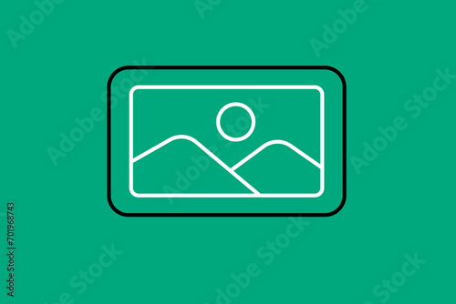 image illustration in flat style design. Vector illustration.	
