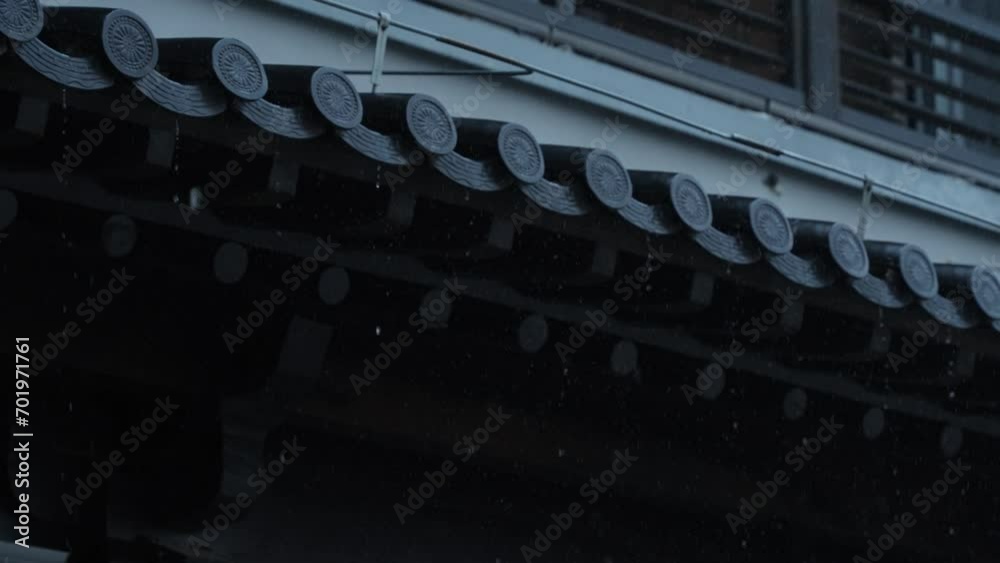 ancient architecture in rain ancient architecture in rain