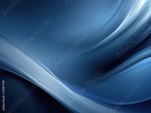 Abstract blue background with some smooth lines in it 