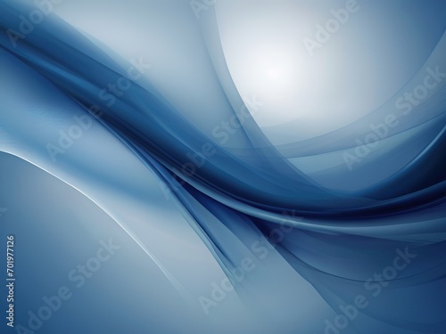 Abstract blue background with some smooth lines 