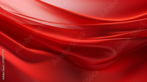Red silk satin fabric background