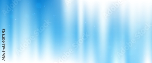 Blue Gradient Background, Blurry Effect Widescreen, Suitable For Commercial Background, Vector Illustration