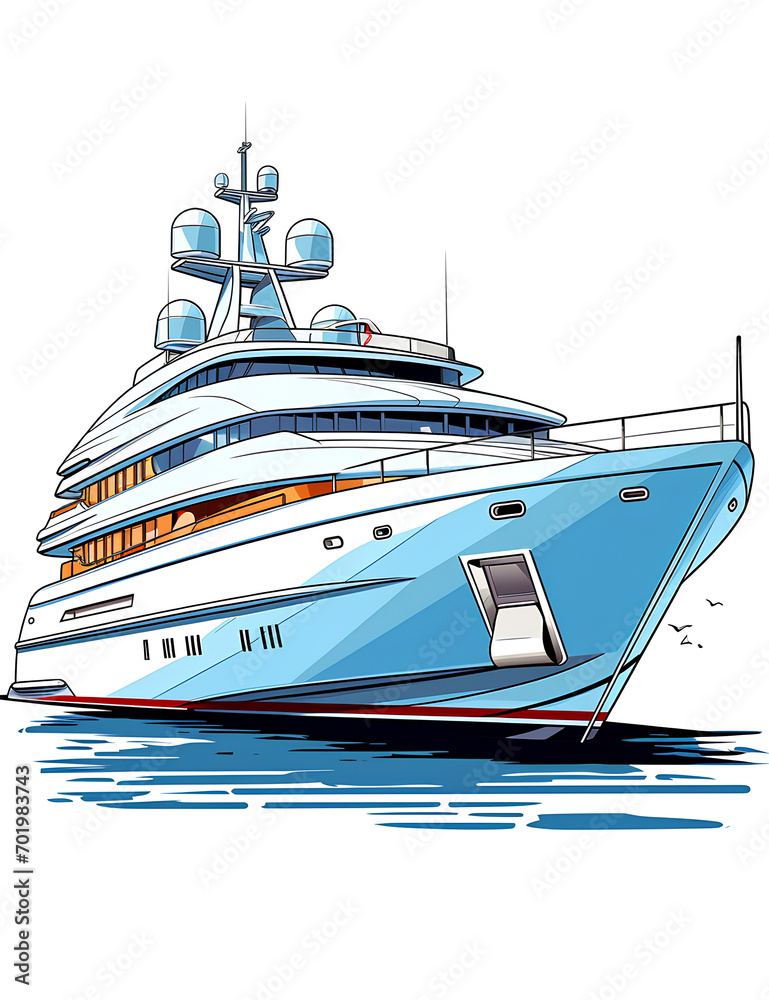 yacht isolated on white yacht isolated on white