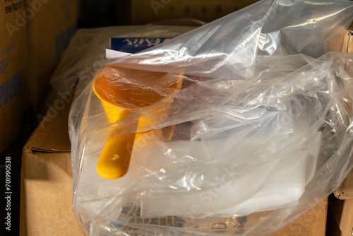 Cuchara de plástico medidora para 