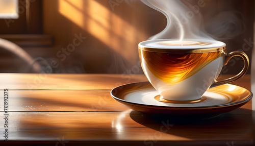 Morning jolt Coffee  tea  or cappuccino  your caffeine fix awaits