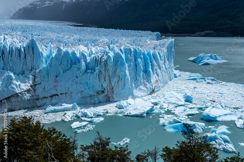 Glacier Perito Moreno. Beautiful landscape in Los Glaciares National Park, El Calafate, Argentina © Afonso Farias