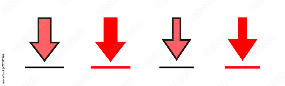 Download icon set illustration. Download sign and symbol Download icon set illustration. Download sign and symbol