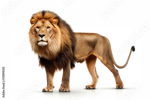 isolated lion animal concept