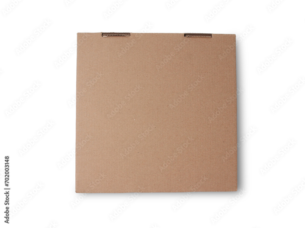 Cardboard box mock up template, cut out Cardboard box mock up template, cut out