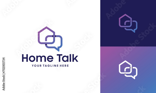 home talk logo design inspiration