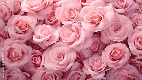 flowers background with beautiful pink roses