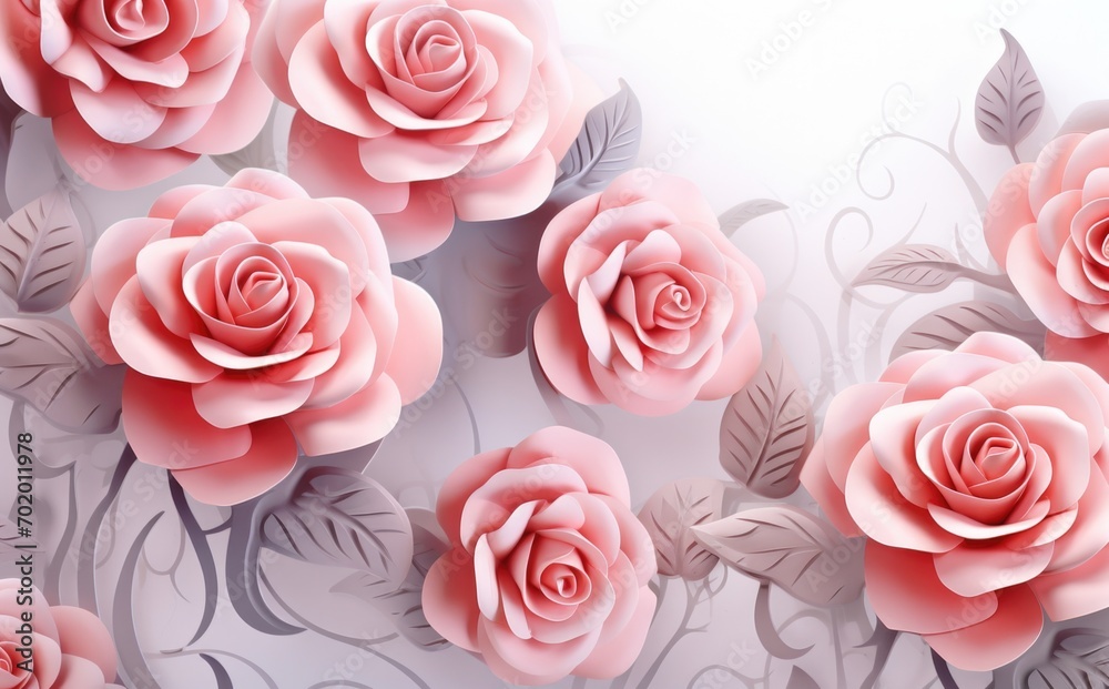 pink roses hd wallpaper