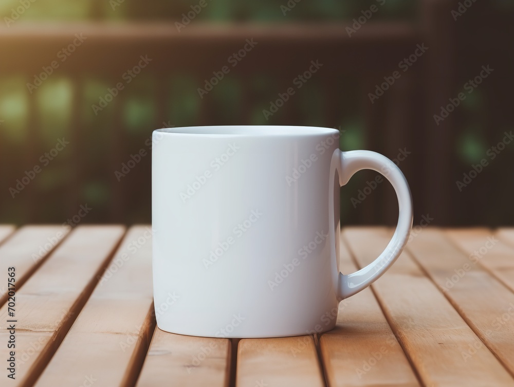 Stylish Ceramic Mug Mockup for Branding - AI Generated Stylish Ceramic Mug Mockup for Branding - AI Generated