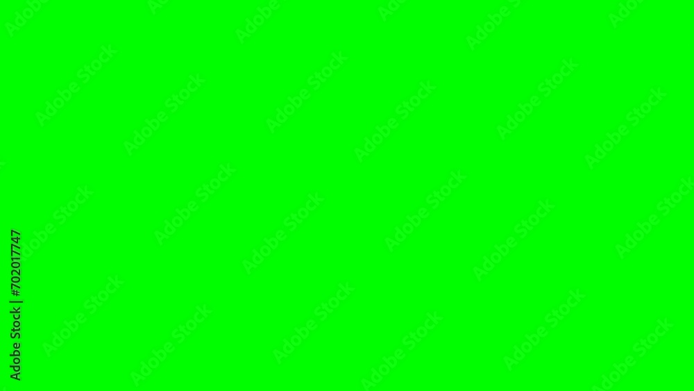 falling rain golden coin animation video green screen