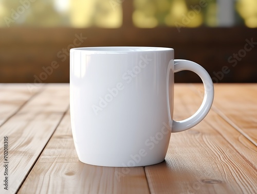 Stylish Ceramic Mug Mockup for Branding - AI Generated