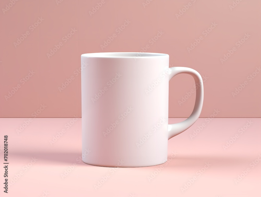 Stylish Ceramic Mug Mockup for Branding - AI Generated Stylish Ceramic Mug Mockup for Branding - AI Generated