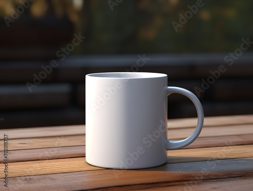 Stylish Ceramic Mug Mockup for Branding - AI Generated