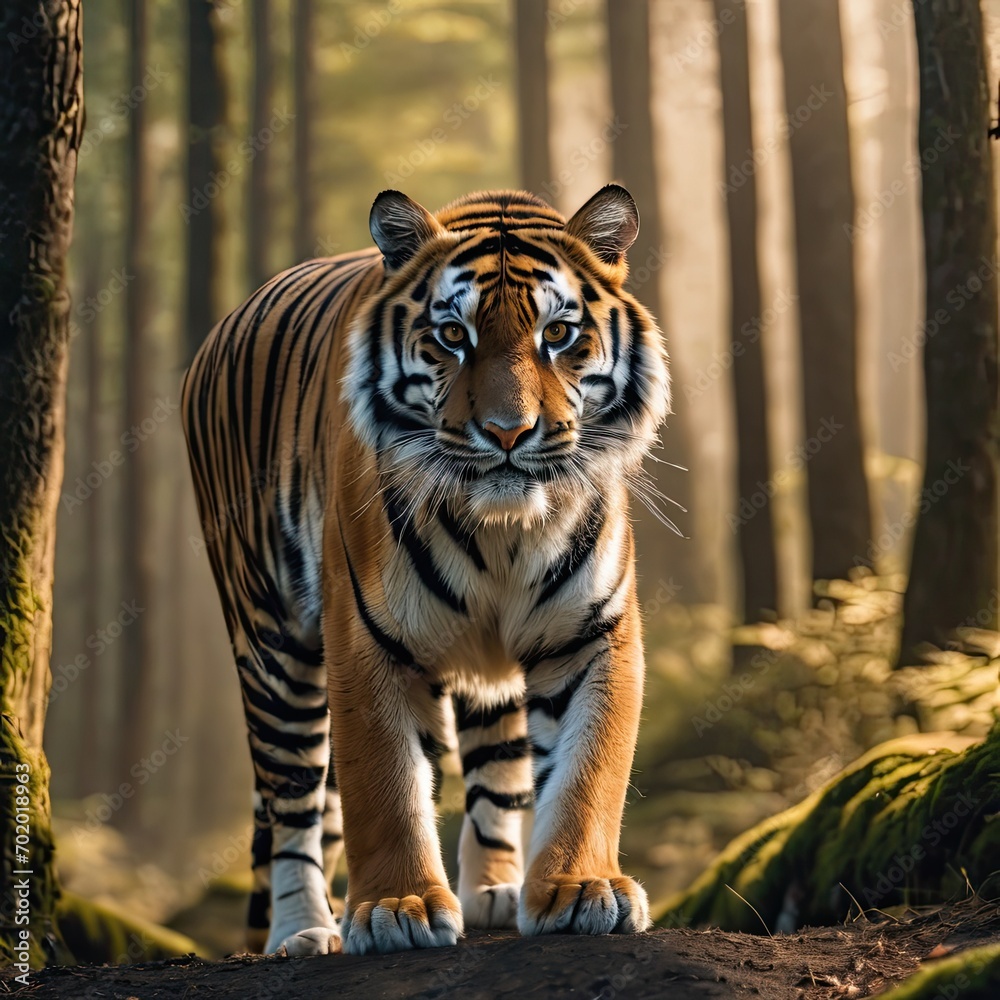 Obraz premium tiger in the wild