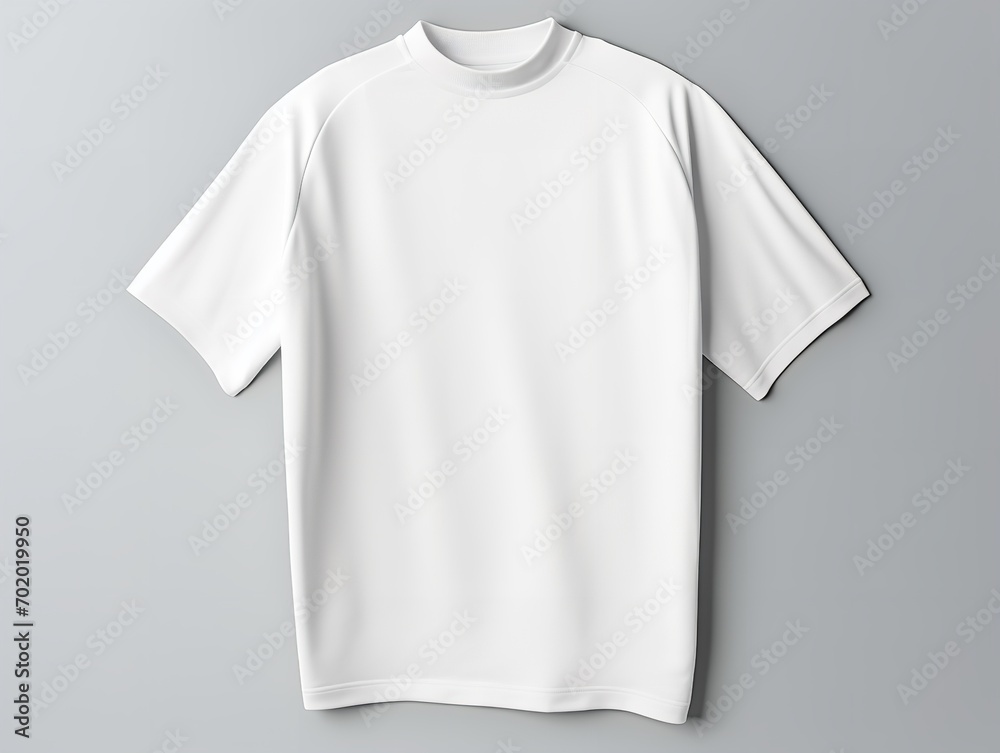 Trendy T-Shirt Design Mockup for Apparel - AI Generated Trendy T-Shirt Design Mockup for Apparel - AI Generated