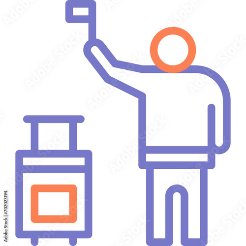 Immigrant vector design .svg