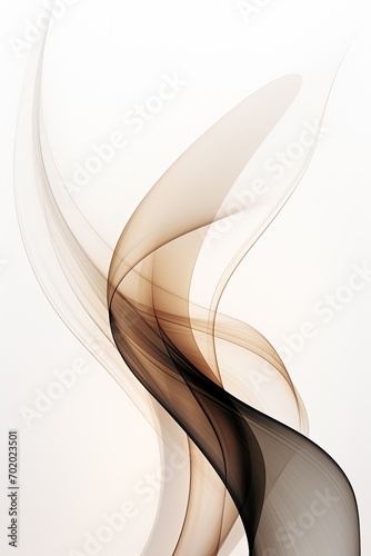 Minimalistic modern light brown and black dynamic lines