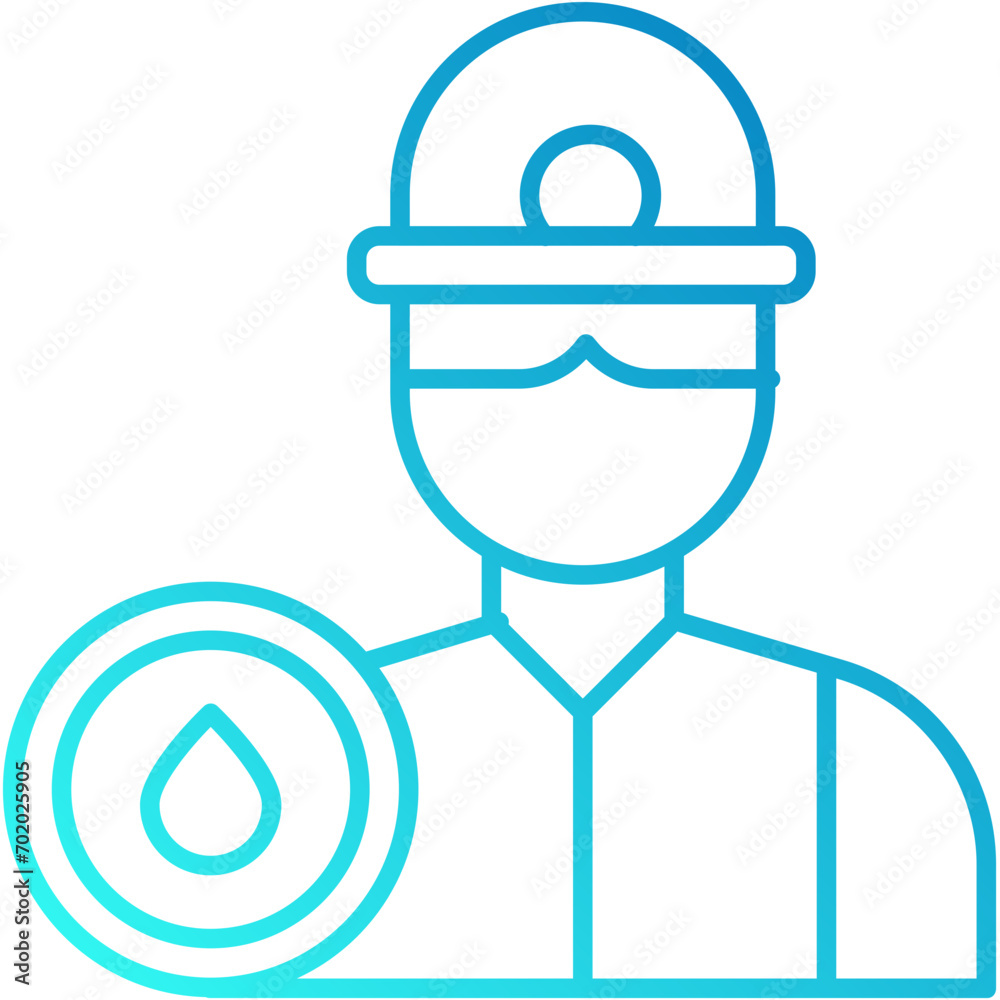 oil worker vector design icon.svg oil worker vector design icon.svg