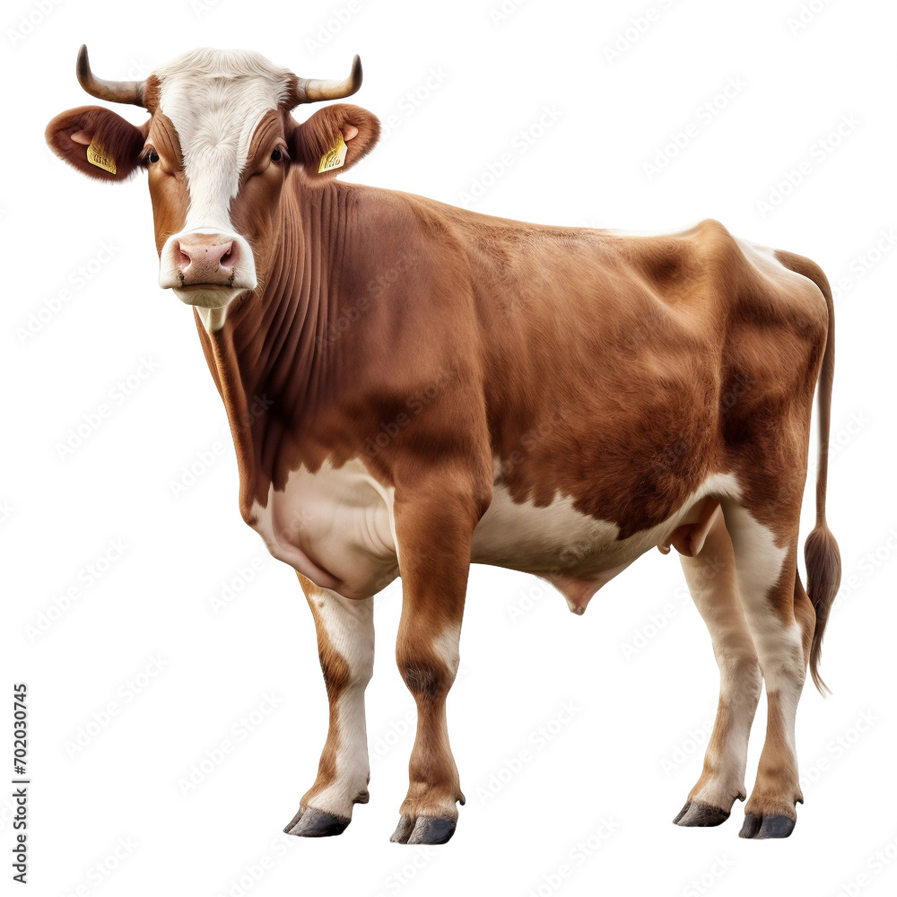 cow with horns