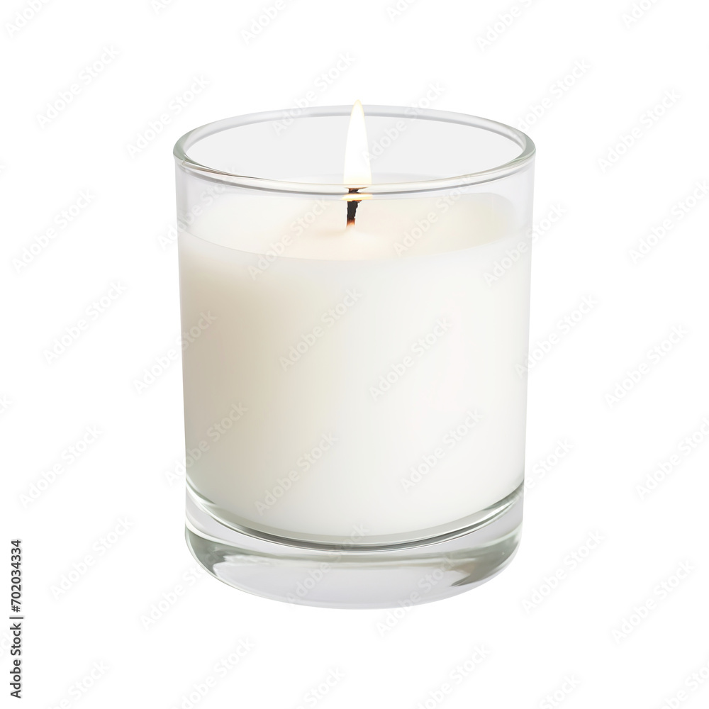 white pillar candle in glass jar isolated on transparent background Remove png, Clipping Path, pen tool white pillar candle in glass jar isolated on transparent background Remove png, Clipping Path, pen tool