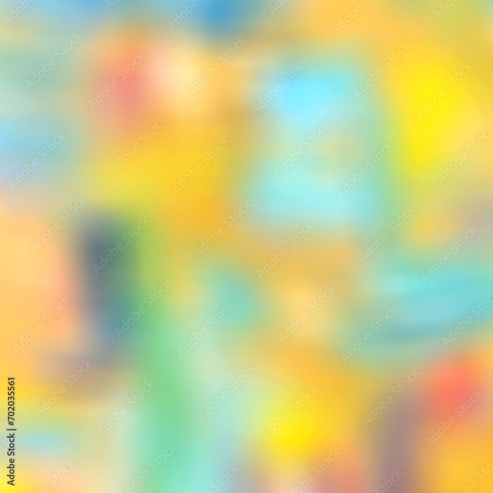 Colors of happiness, fun, bright, cheerful, exhilarating. Abstract blurred colorful background.