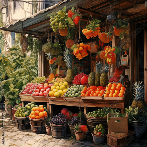 Fruit market