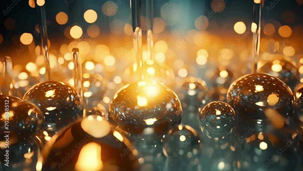 Closeup of a mass of matter compressing and expanding rapidly, as it builds up the necessary pressure for a nuclear reaction to occur. Closeup of a mass of matter compressing and expanding rapidly, as it builds up the necessary pressure for a nuclear reaction to occur.