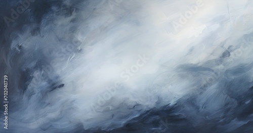 Abstract gray and blue smoke background design illustration
