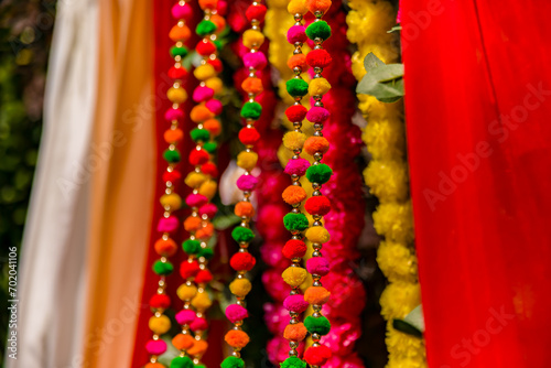 Indian wedding interiors and decorations