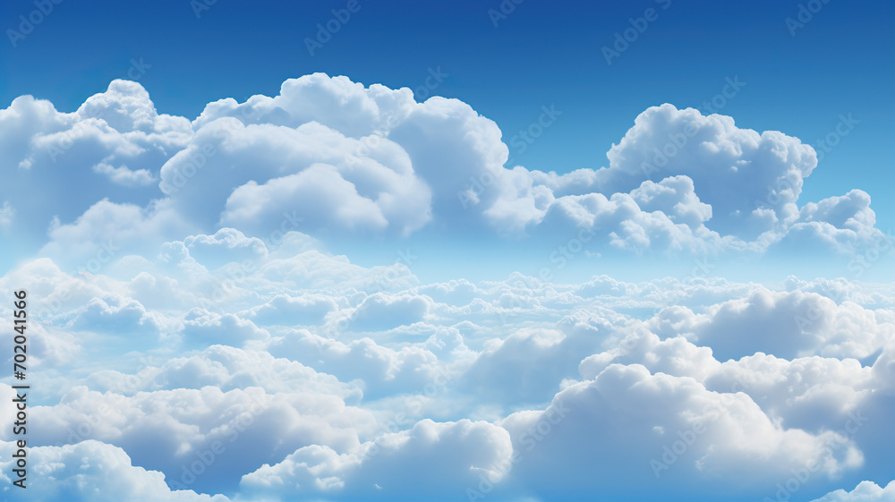 big white clouds in the blue sky big white clouds in the blue sky