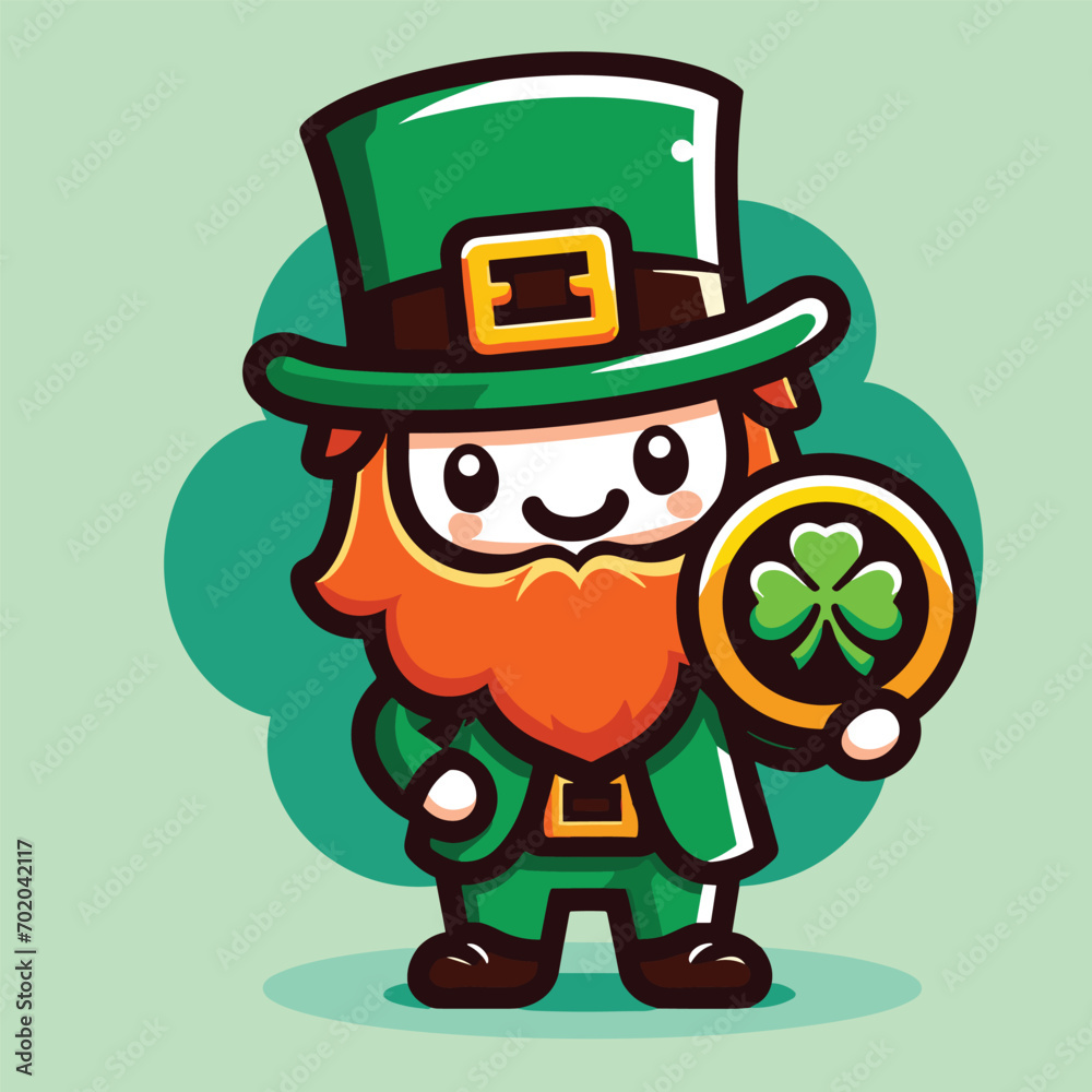 Free vector cute character celebrate st patrick's day 2024 cartoon vector flat isolated illustration Free vector cute character celebrate st patrick's day 2024 cartoon vector flat isolated illustration
