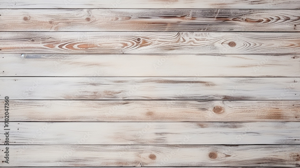 Naklejka premium white brown painted weather washed vertical wood texture