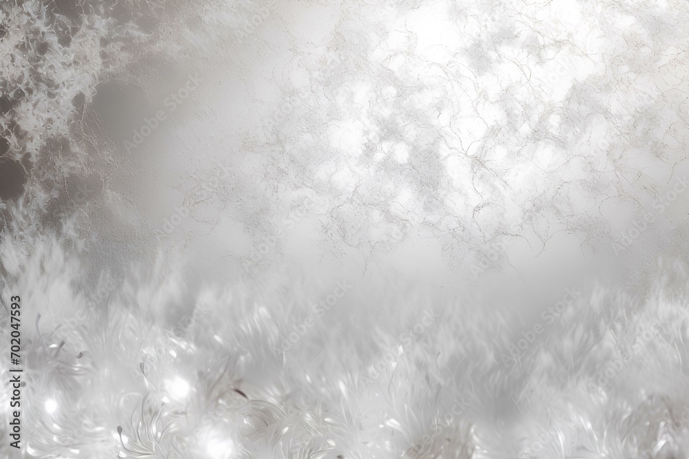 Fototapeta premium snow on the window made by midjourney