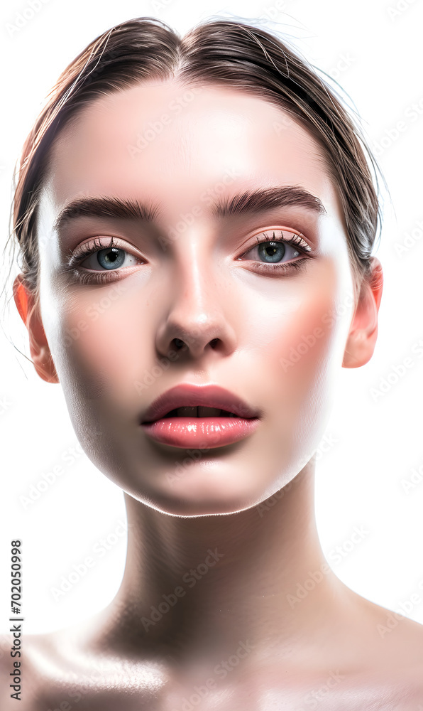 close up portrait of a woman, Generative AI close up portrait of a woman, Generative AI