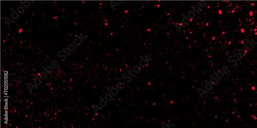 Red bokeh abstract background. Modern realistic seamless glitters background. Colourful glowing Christmas garland with blur background and bokeh.