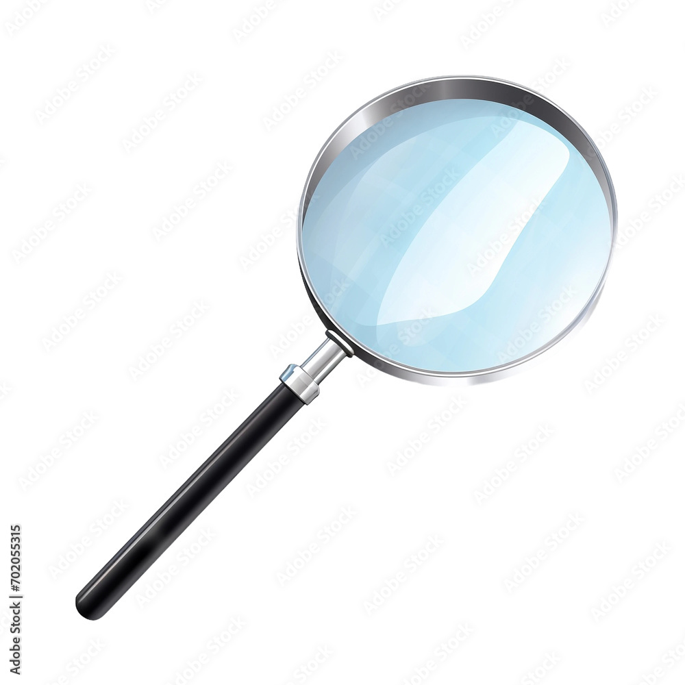 magnifying glass isolated on white magnifying glass isolated on white